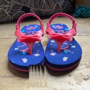 Roxy TW Fifi II Flip Flop Sandals Toddler Girl’s 6